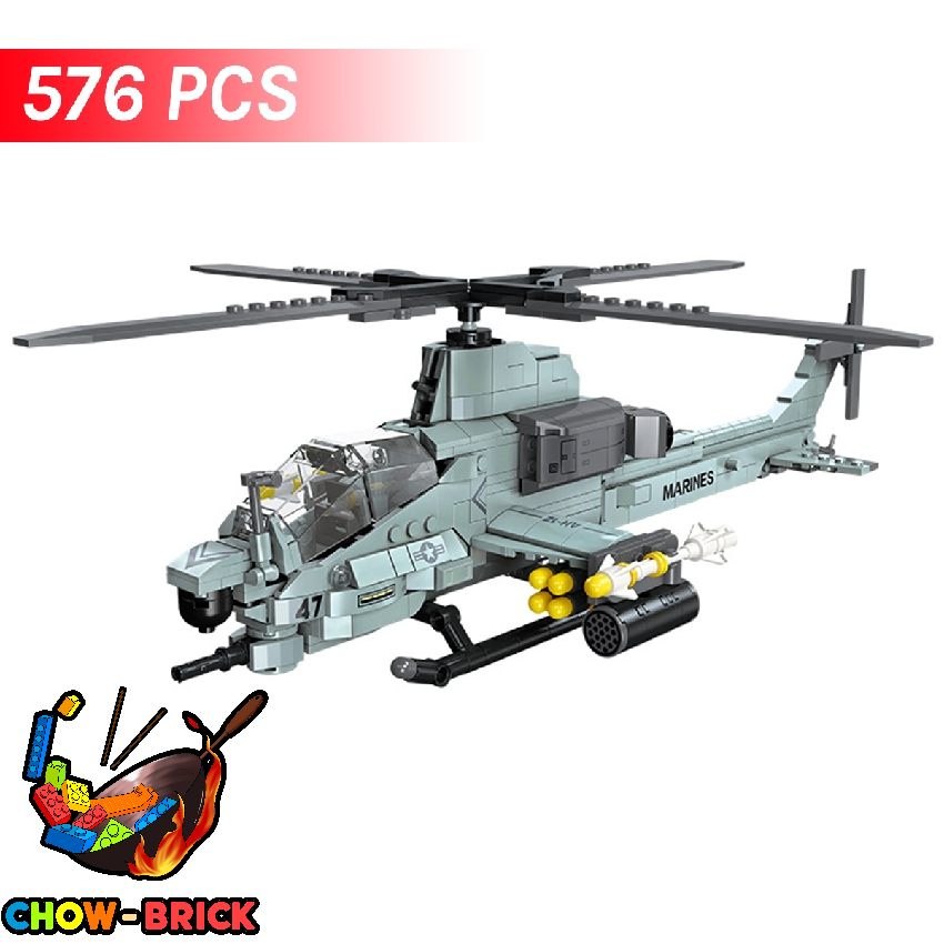 Jie Star JJ9213 Viper Helicopter - ChowBrick Store